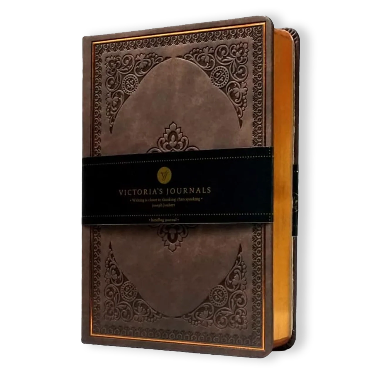 Vintage Renaissance Matte Brown Diary – Vegan Leather, 256 Pages