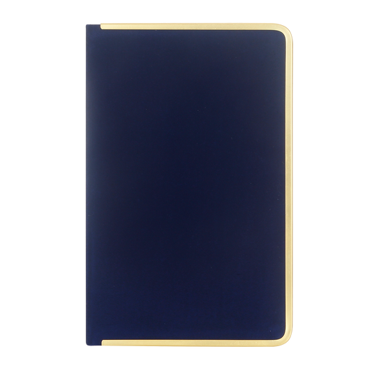 Victoria's Journals MONACO undated diary for men and women SuEDE navy Blue