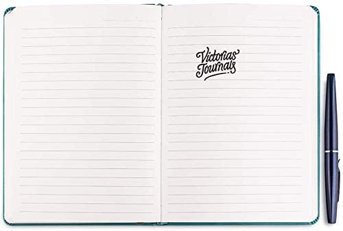 Antique Vintage Black Diary – 320 Page Vegan Leather Journal