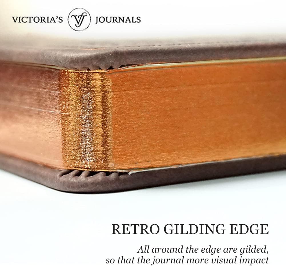 Vintage Renaissance Matte Brown Diary – Vegan Leather, 256 Pages