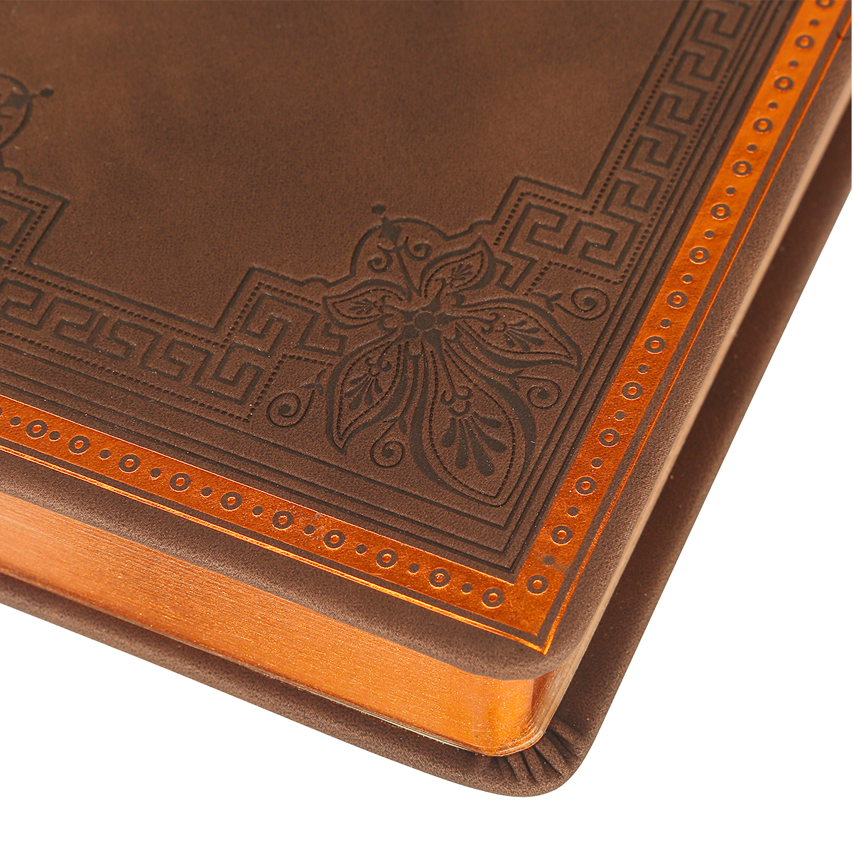 Five-Year Vintage Look Diary (Motivational, Prayer, Gratitude, Mindfulness, Self-Help and Daily Affirmations) 4.64x6.6", 394p. (Brown)