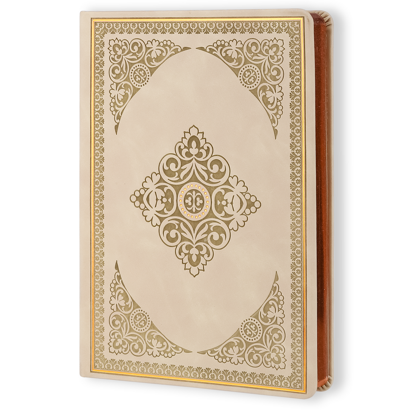Antique Vintage Apricot Beige Diary – 320 Page Vegan Leather Journal