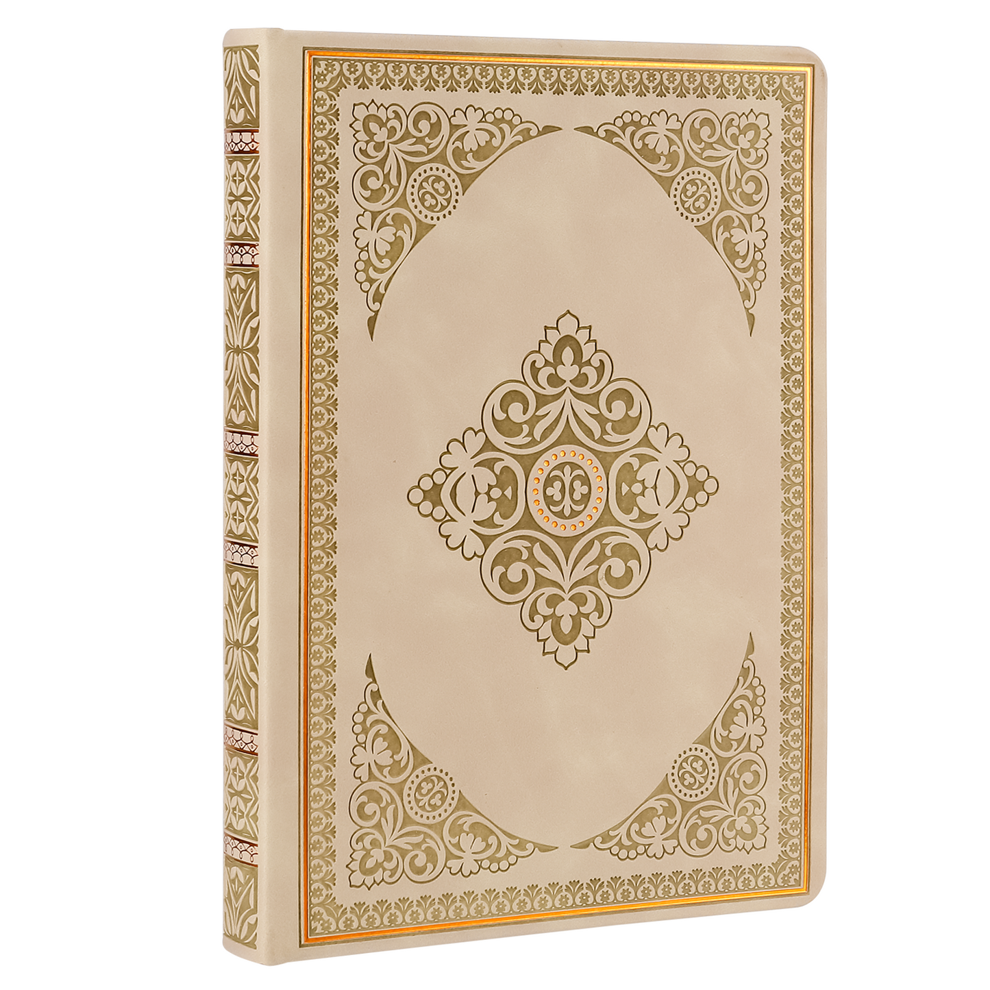 Antique Vintage Apricot Beige Diary – 320 Page Vegan Leather Journal