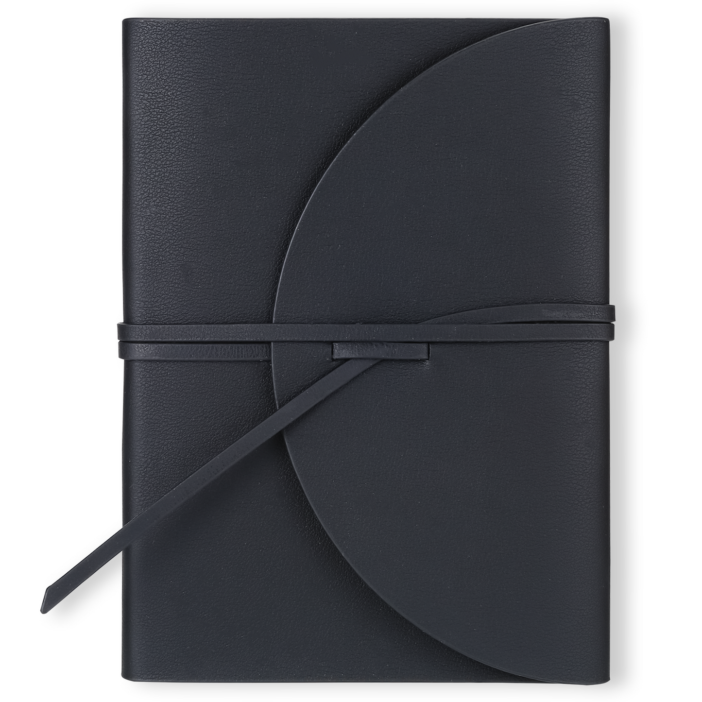 Pella Firenze Flexy Black Vegan Leather Journal – 192-Page Classic