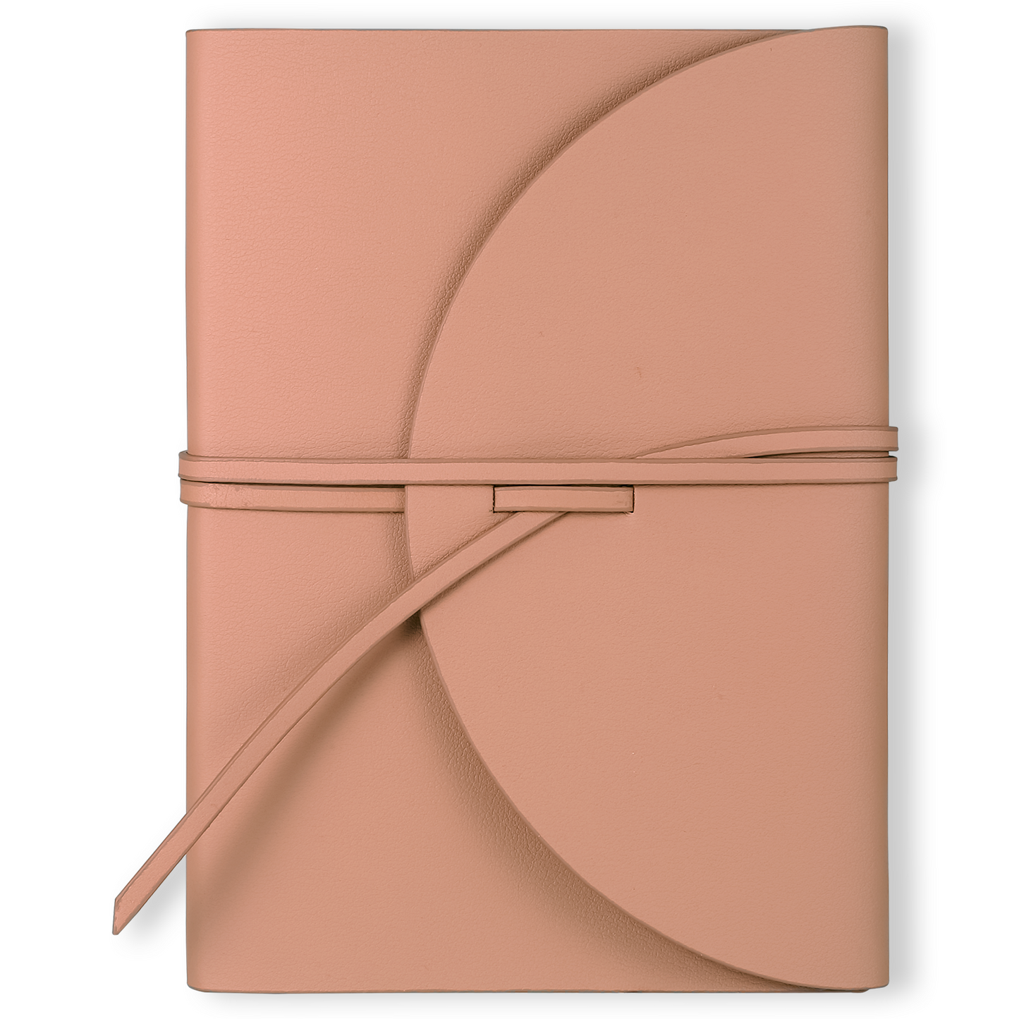PELLA journal in trendy fashion colors with high-quality paper, compact design, flexy cover, and ethical leather by Victoria's Journals. Perfect for on-the-go. Victoria's Journals Burnt Rose Colour