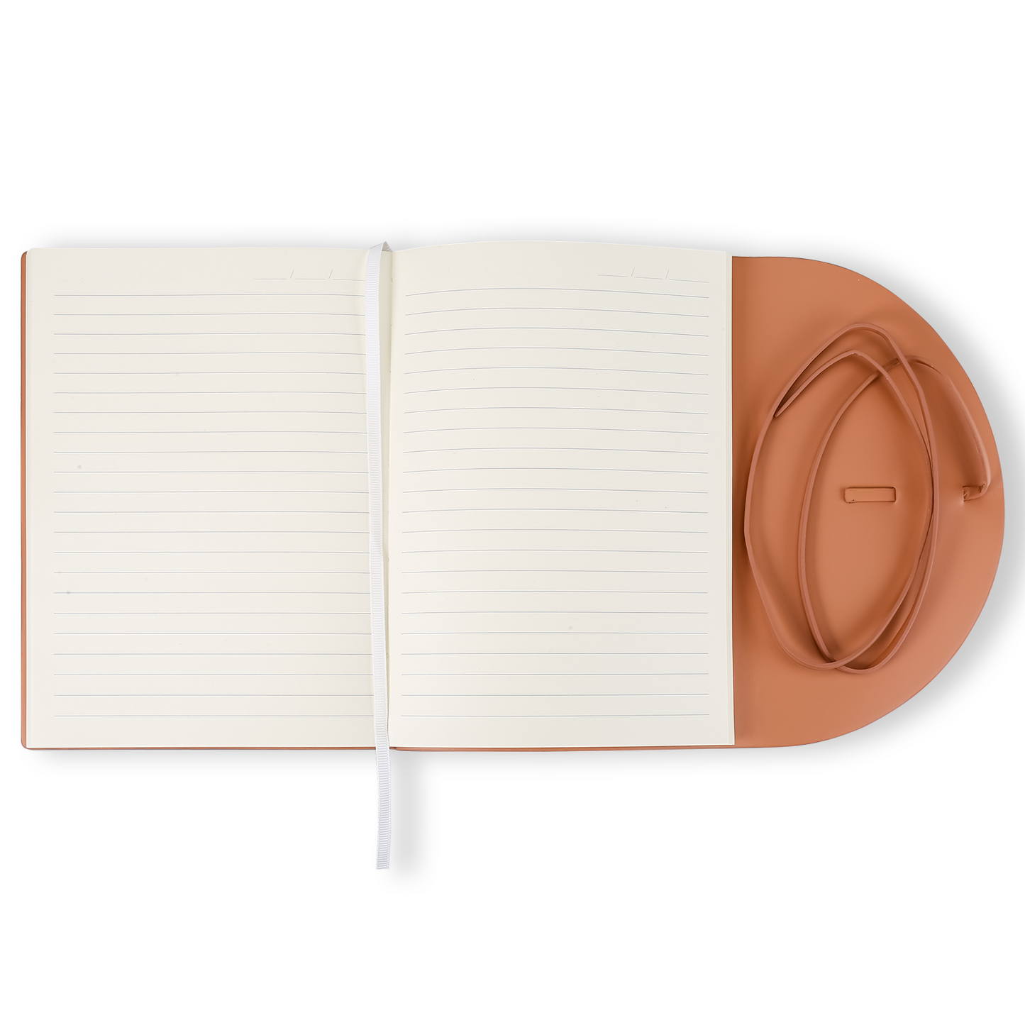 Pella Firenze Flexy Burnt Rose Vegan Leather Journal – 192-Page Classic