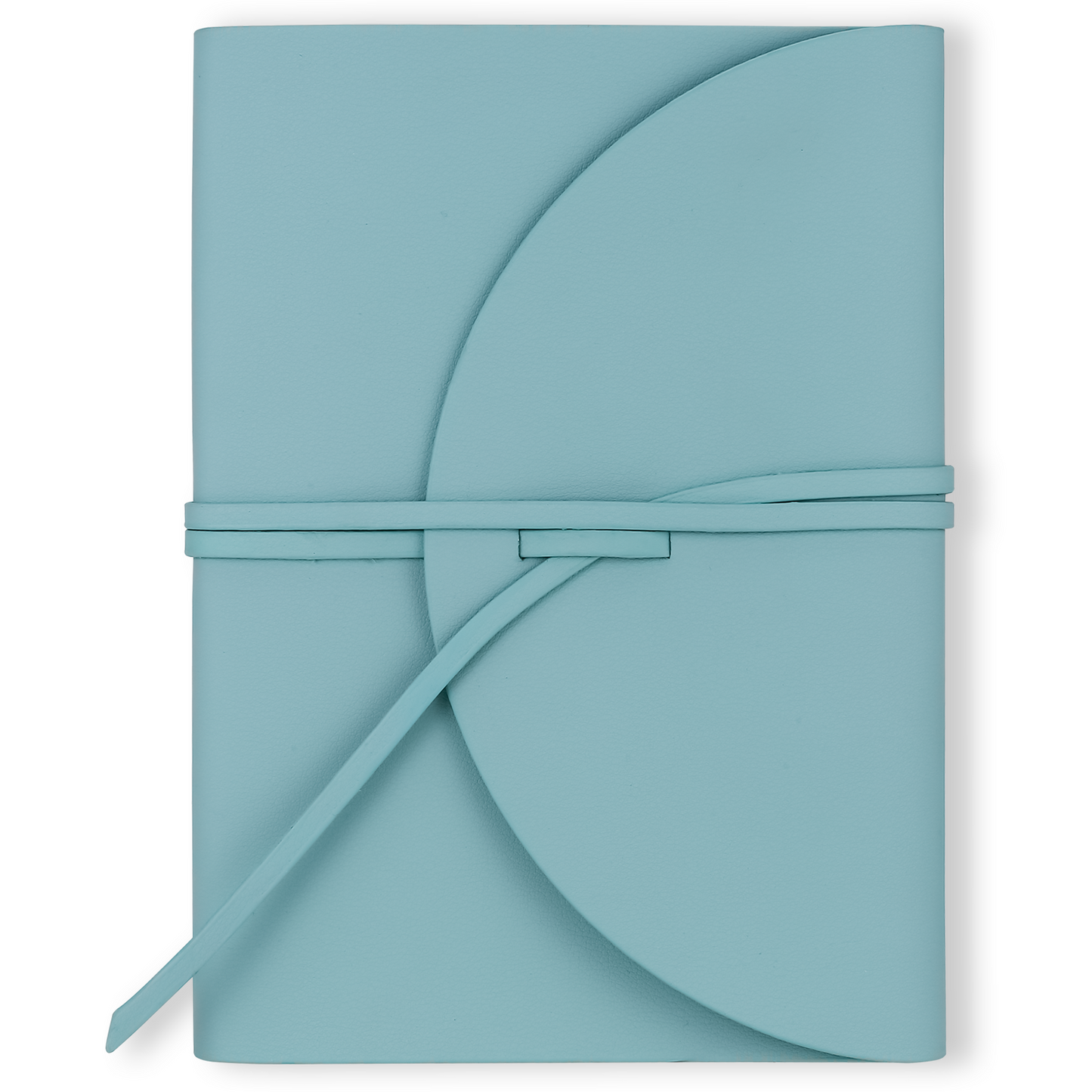Pella Firenze Flexy Aqua-Blue Vegan Leather Journal – 192-Page Classic