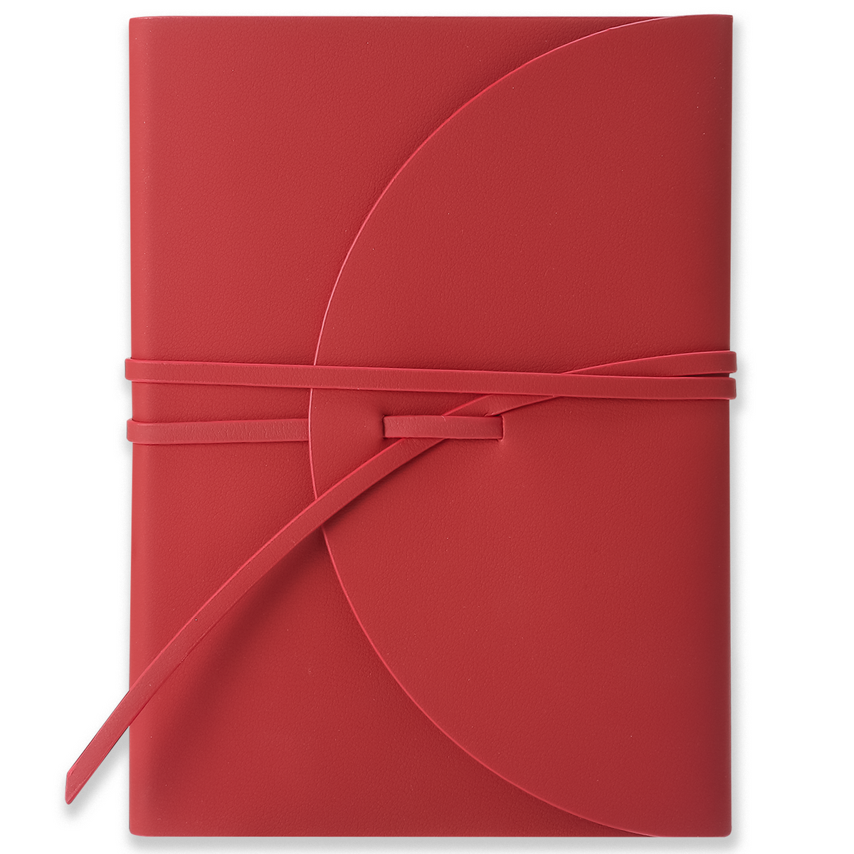 Pella Firenze Flexy Crimson Red Vegan Leather Journal – 192-Page Classic