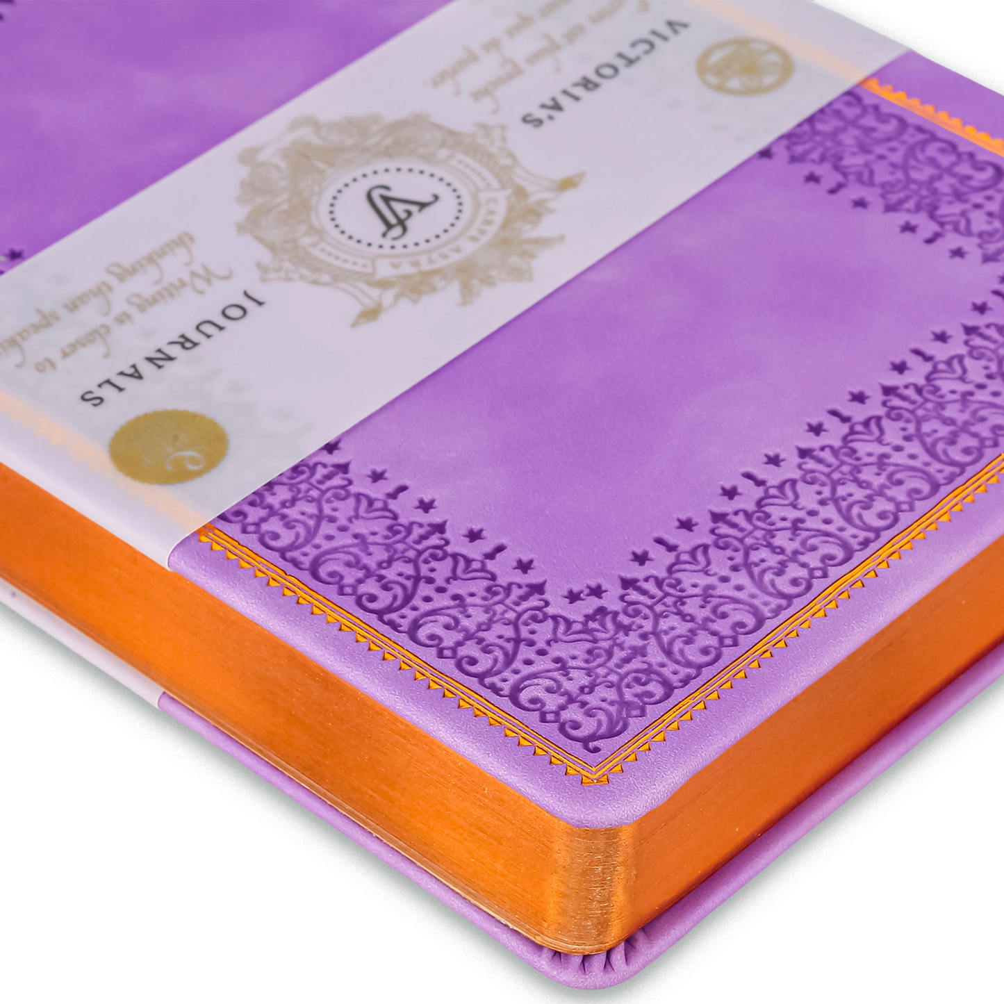 Antique Vintage Lilac Diary – 320-Page Vegan Leather Journal