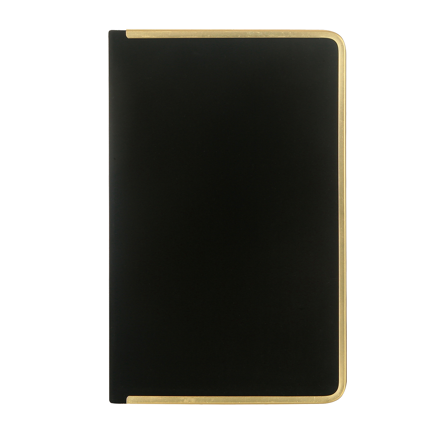 Monaco Undated Diary Personal Planner SUEDE Cover (Black)