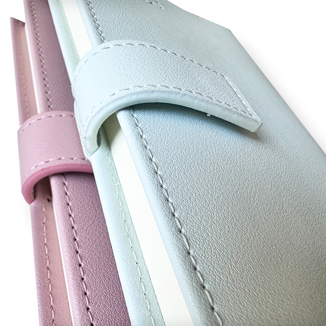 Sakura Soft Vegan Leather Journal in Gift Box (Green)