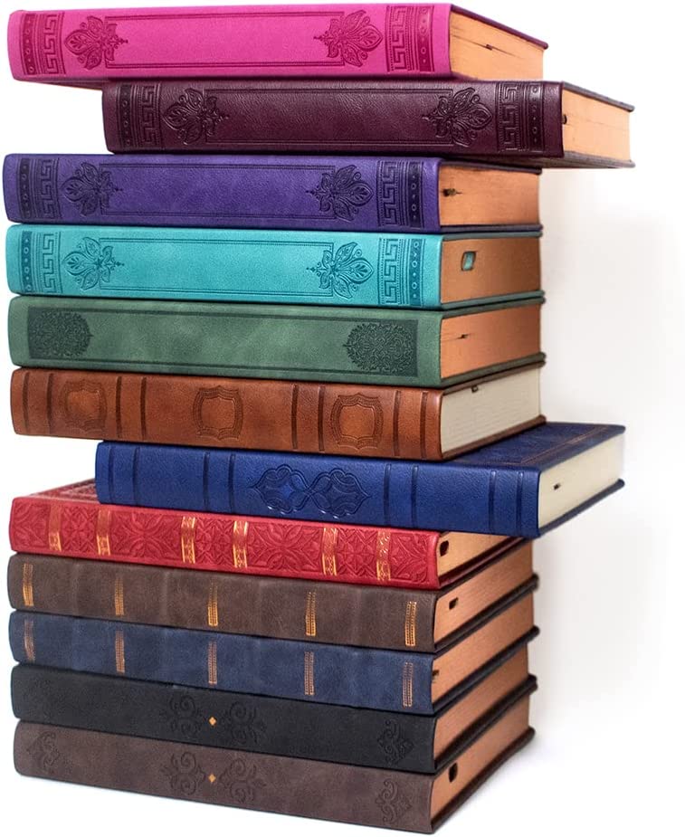 Antique Vintage Red Diary – 256 Page Vegan Leather Journal