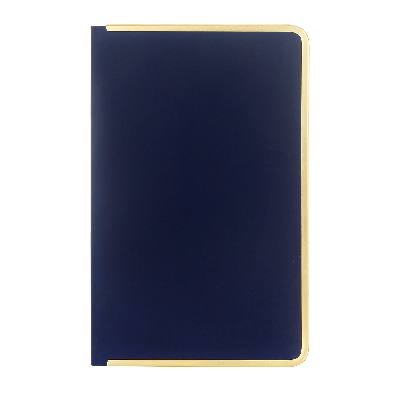 Monaco Undated Diary Personal Planner SUEDE Cover (Navy Blue)