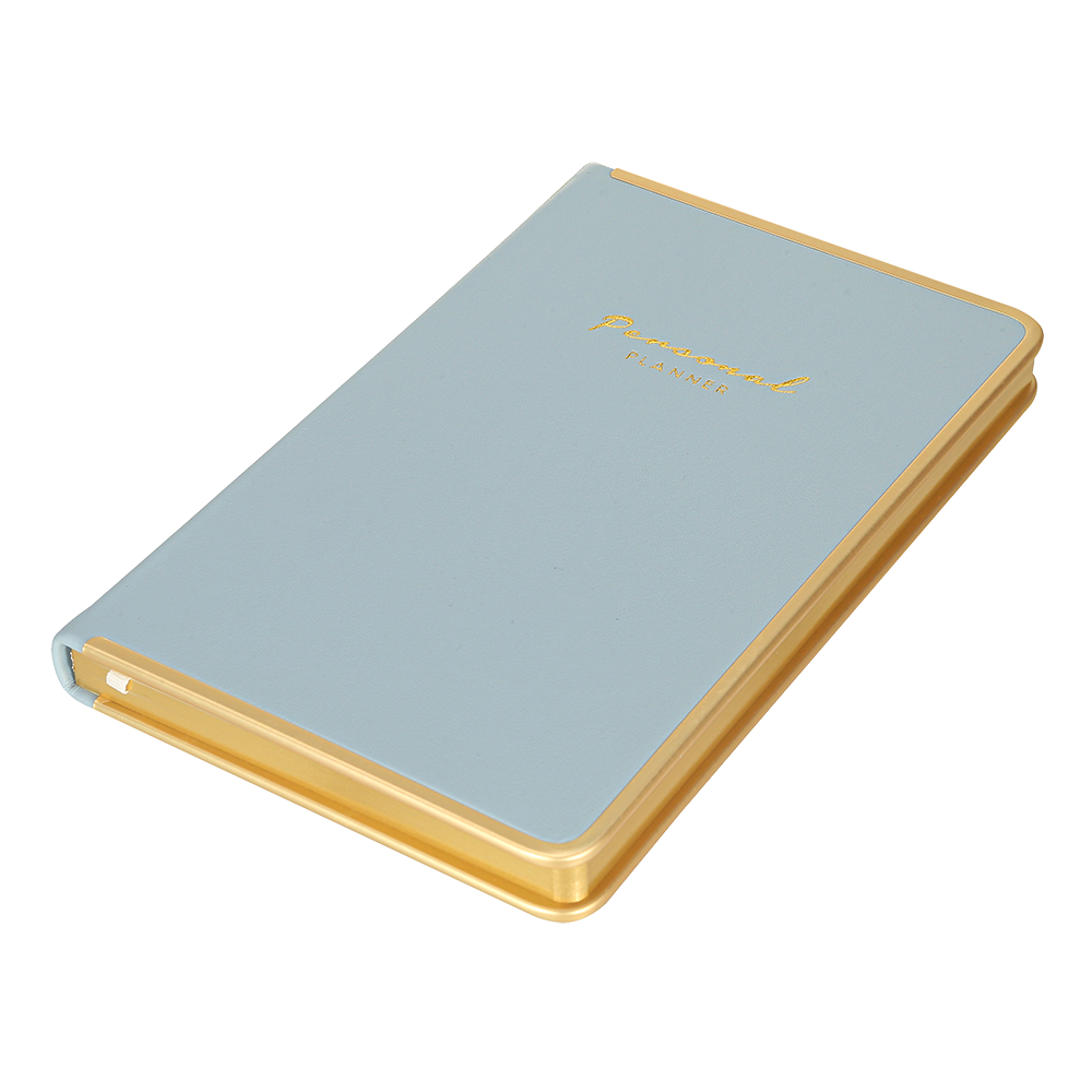 Monaco Undated Diary Personal Planner Vegan Cover (Sky Blue)