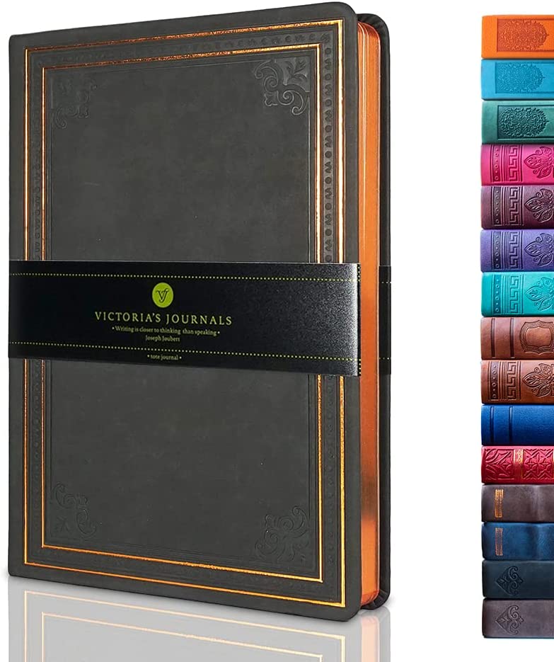 Vintage Style Diary for Men and Women in Canada (Black)