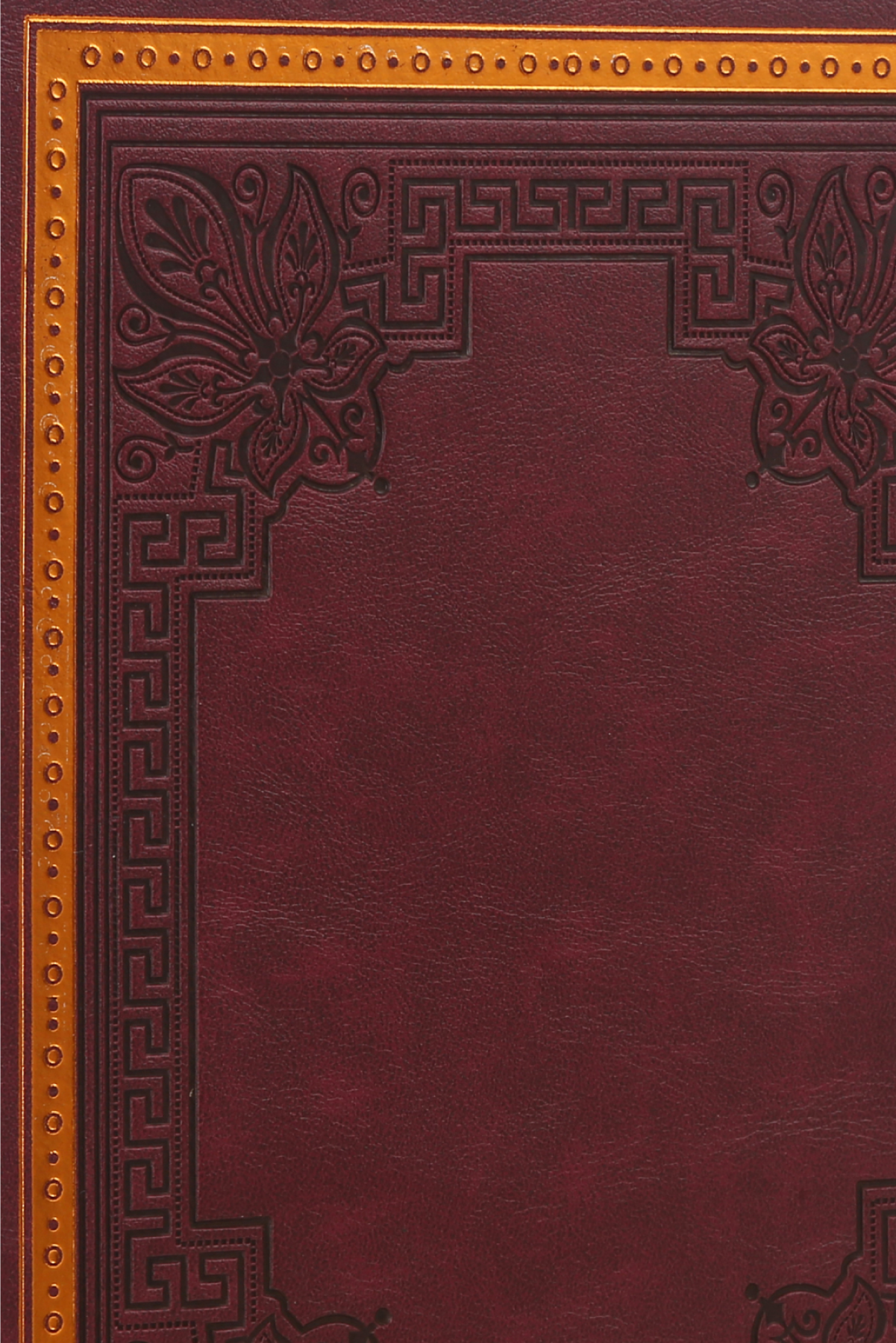 Sketchbook Antique Style Victoria's Journals (Burgundy)