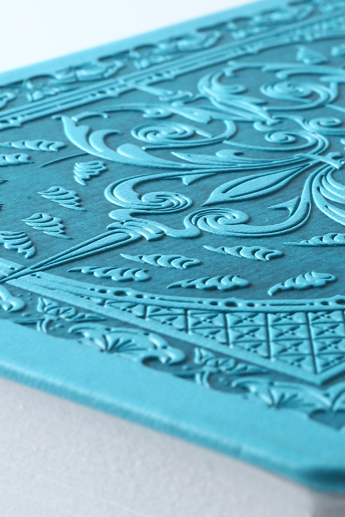 Sketchbook Antique Style Victoria's Journals (Aqua Blue)