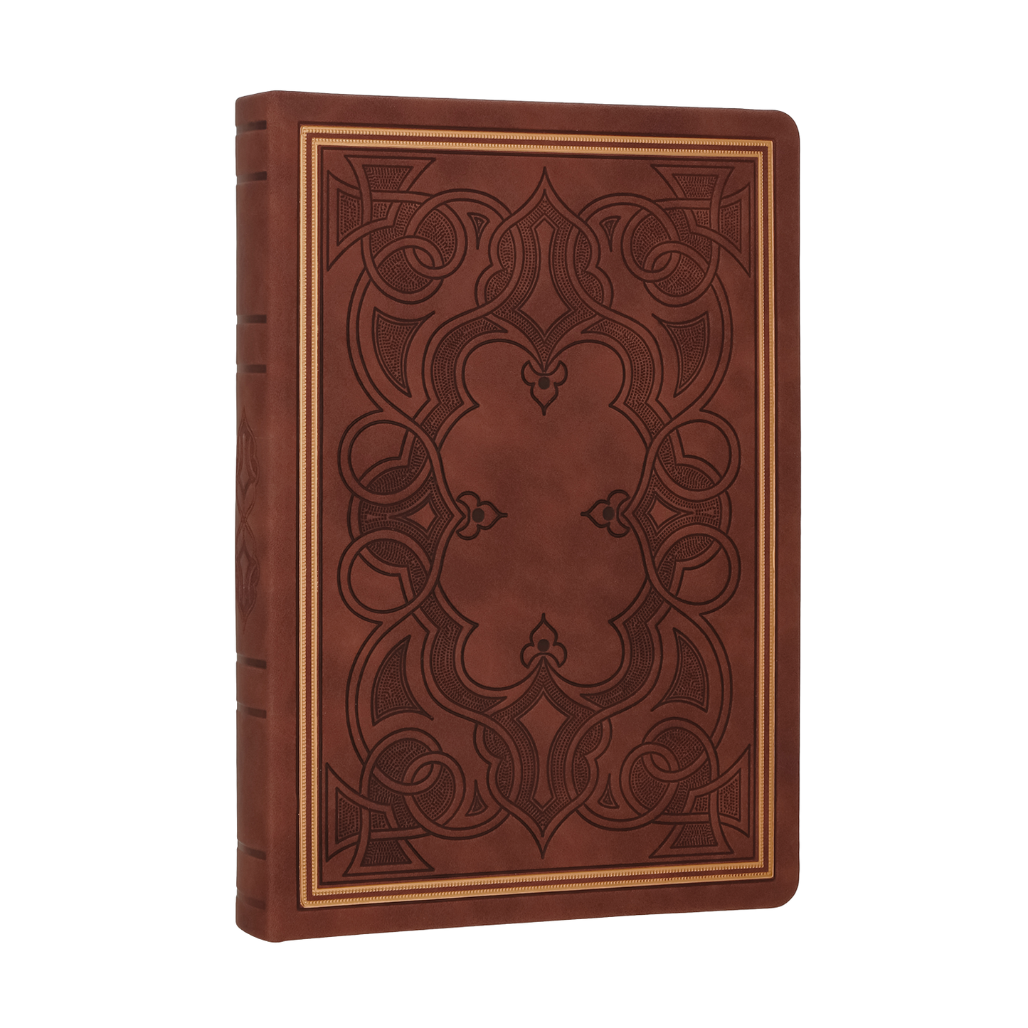 Victoria's Journals Vintage Style Diary – Daily Affirmations or a Prayer Journal 320p. (Chocolate Brown)
