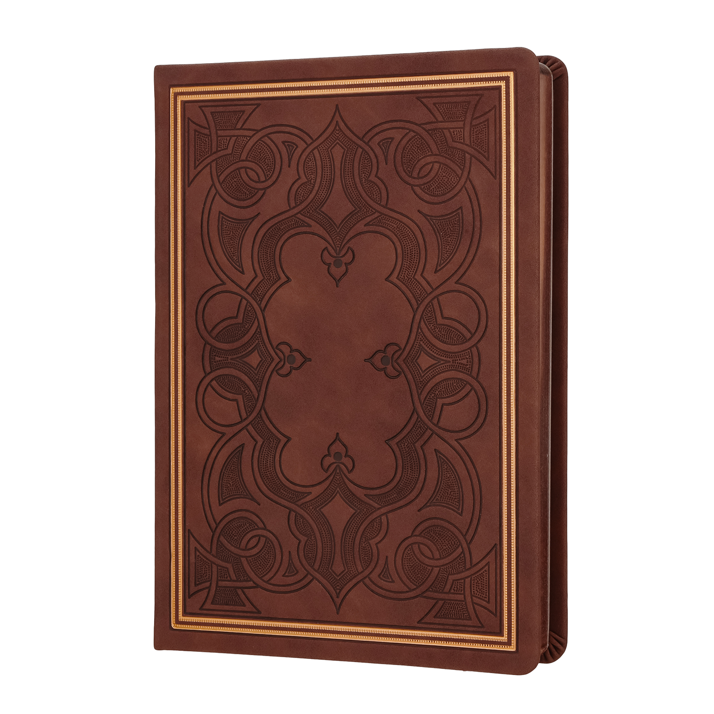 Victoria's Journals Vintage Style Diary – Daily Affirmations or a Prayer Journal 320p. (Chocolate Brown)