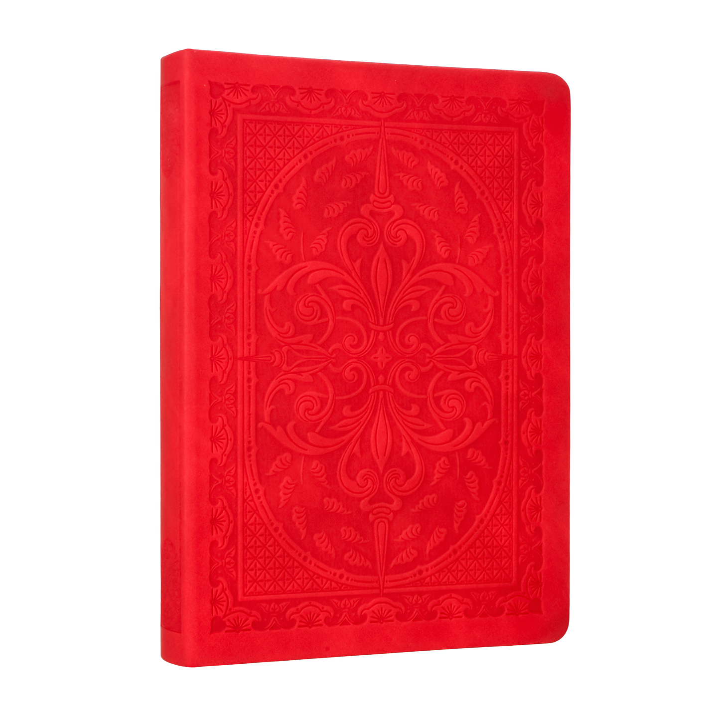 Victoria's Journals Vintage Style Diary for Men and Women – Use it for Writing, Note Taking, Poetry, Travel, Gratitude, Mindfulness, Self-Help, Daily Affirmations or a Prayer Journal 320p. (Red)