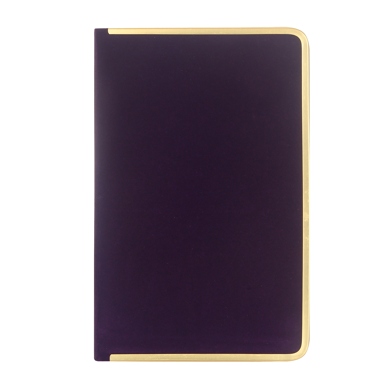 Monaco Undated Diary Personal Planner SUEDE Cover (Purple)