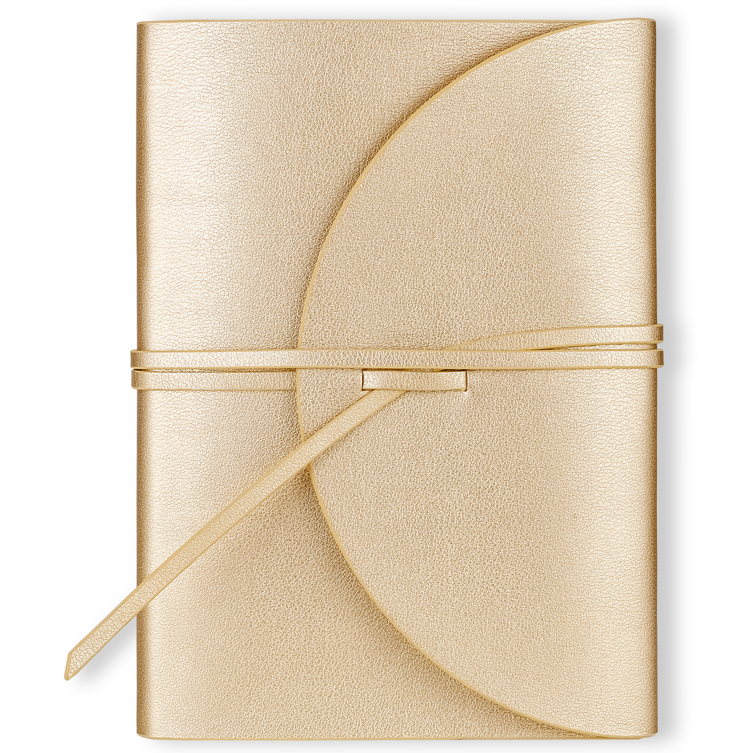 PELLA journal in trendy fashion colors with high-quality paper, compact design, flexy cover, and ethical leather by Victoria's Journals. Perfect for on-the-go. Victoria's Journals Gold Colour 