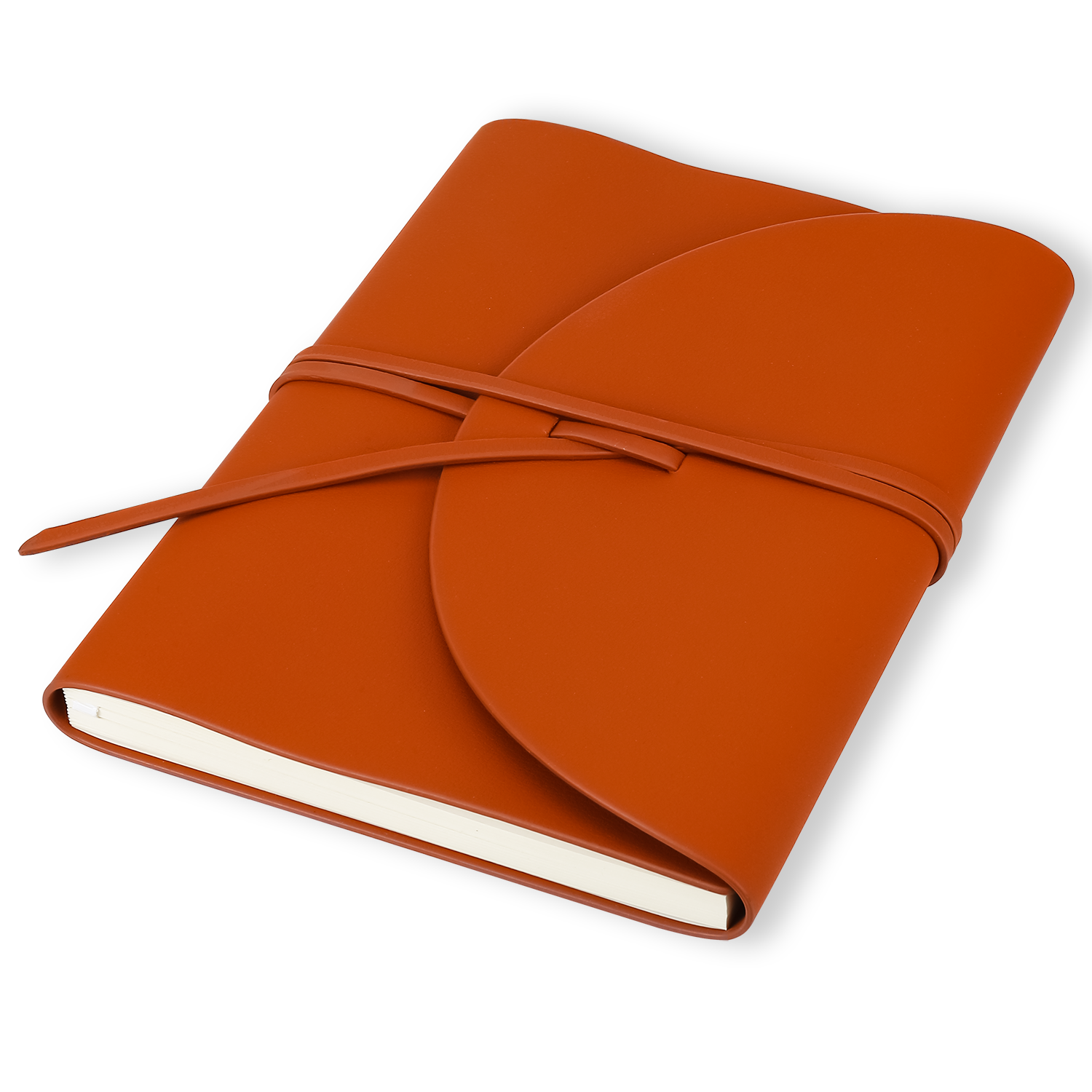 PELLA journal in trendy fashion colors with high-quality paper, compact design, flexy cover, and ethical leather by Victoria's Journals. Perfect for on-the-go. Victoria's Journals English Red Colour 