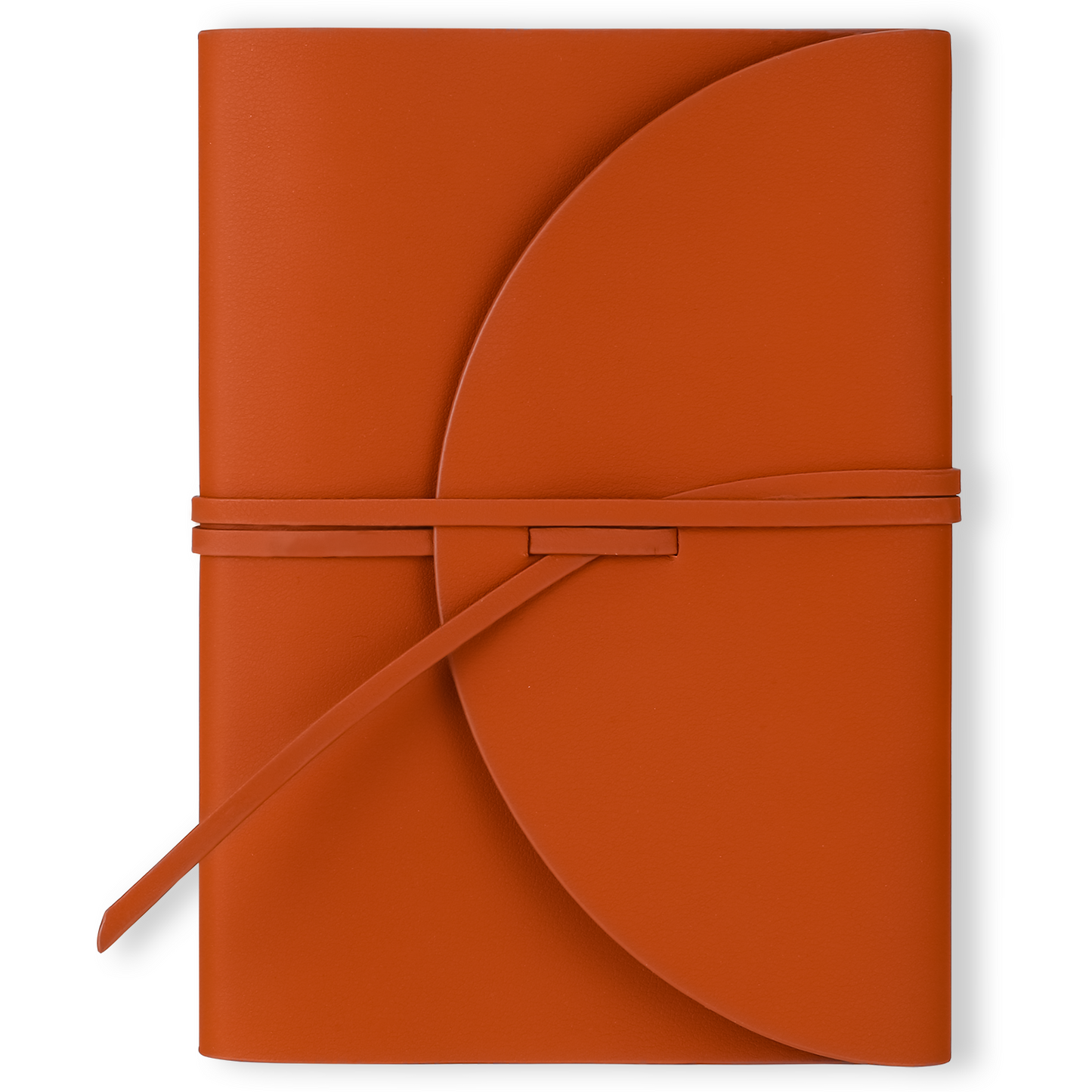 PELLA journal in trendy fashion colors with high-quality paper, compact design, flexy cover, and ethical leather by Victoria's Journals. Perfect for on-the-go. Victoria's Journals English Red Colour 