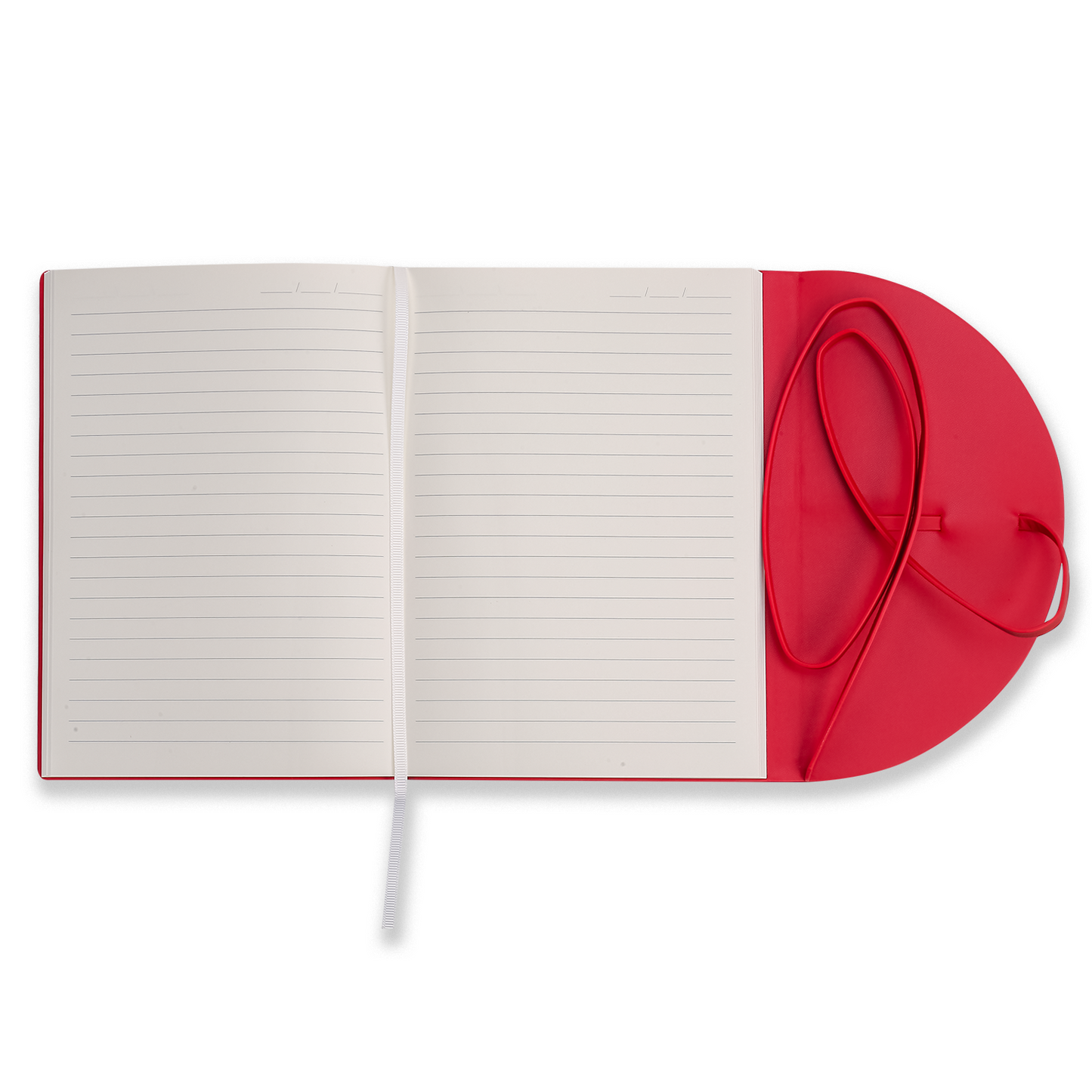Pella Firenze Flexy Crimson Red Vegan Leather Journal – 192-Page Classic