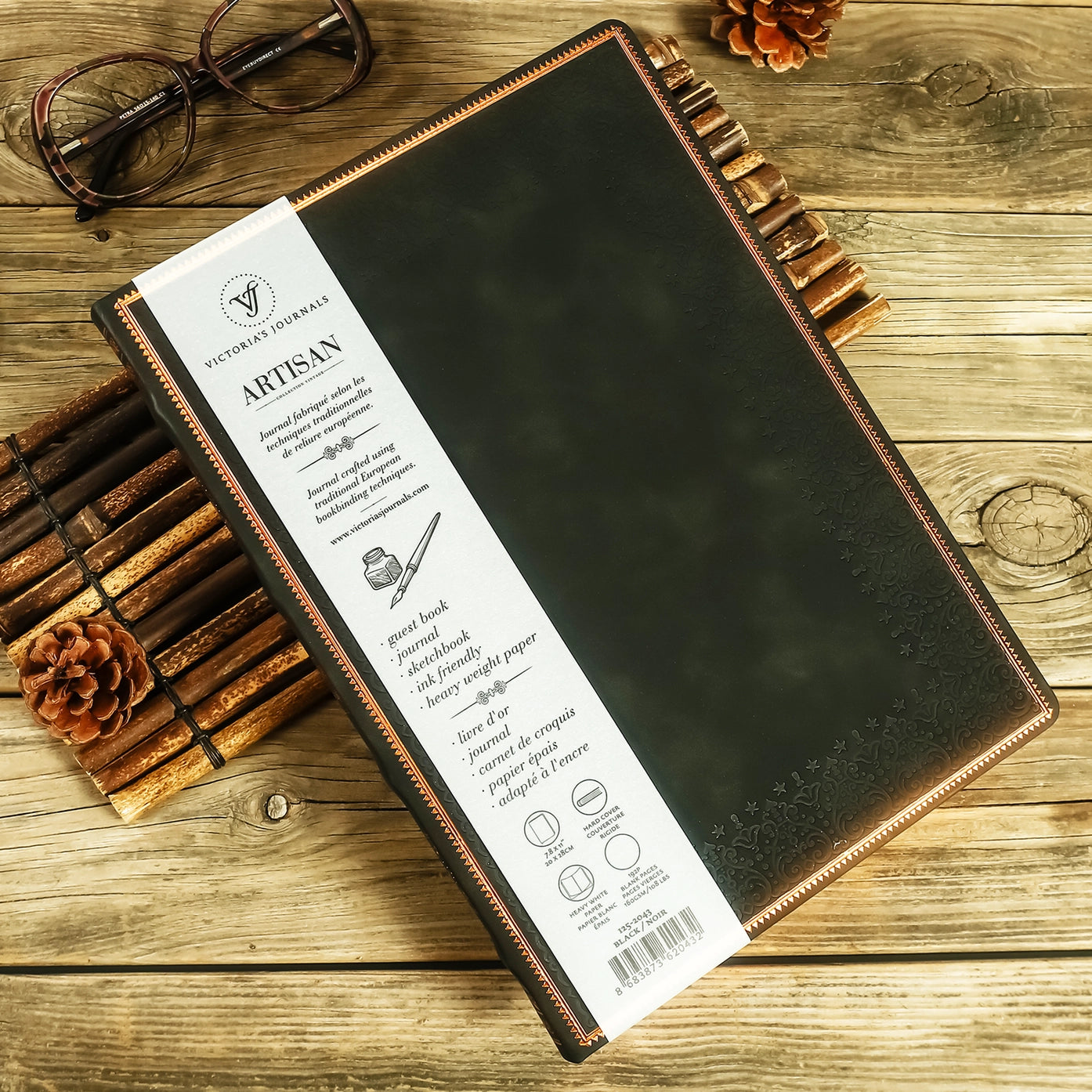 Large Artisan Heritage Journal - 150gsm Blank Paper | Victoria’s ...