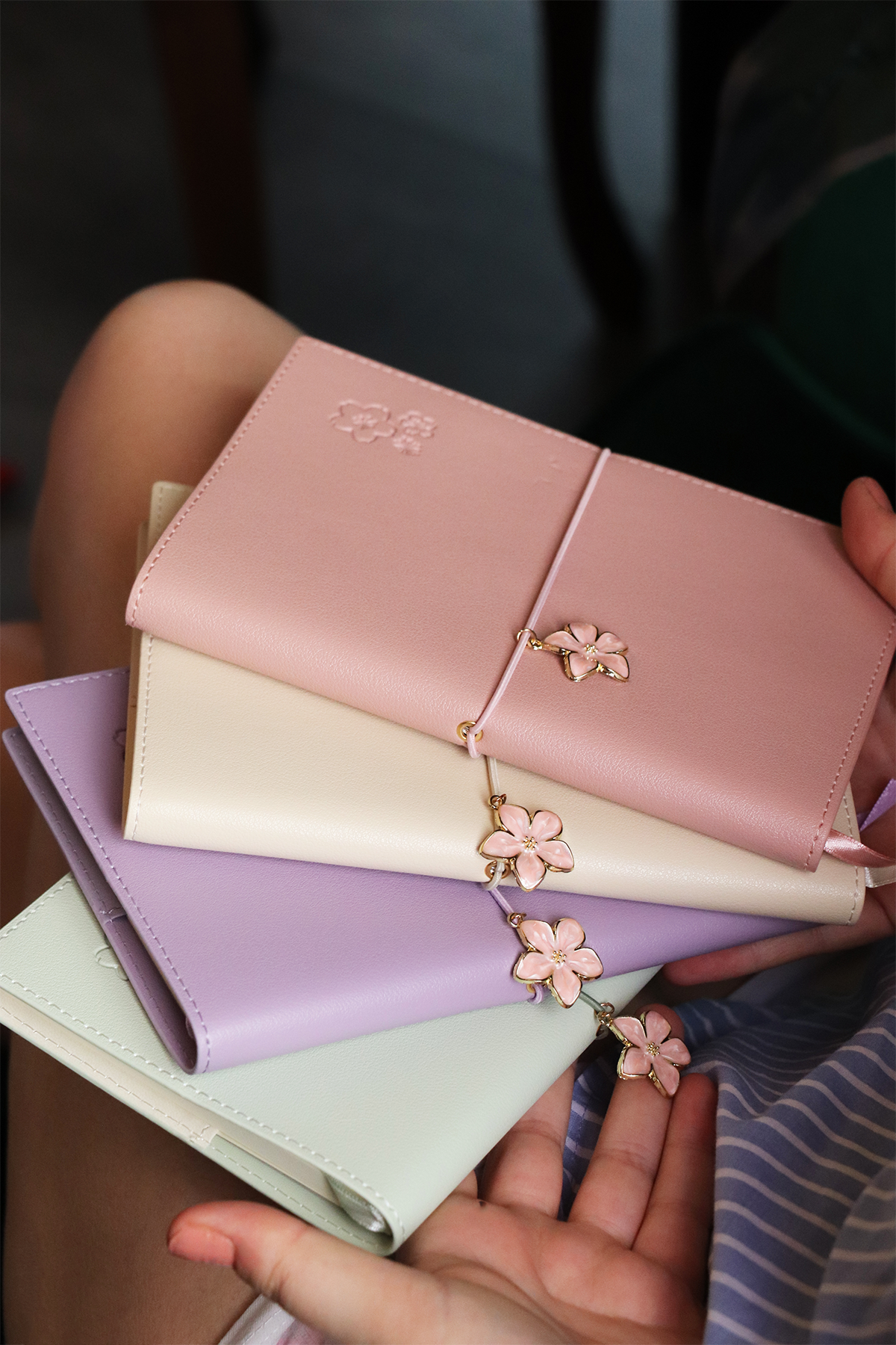 Sakura Soft Vegan Leather Journal (Lilac)