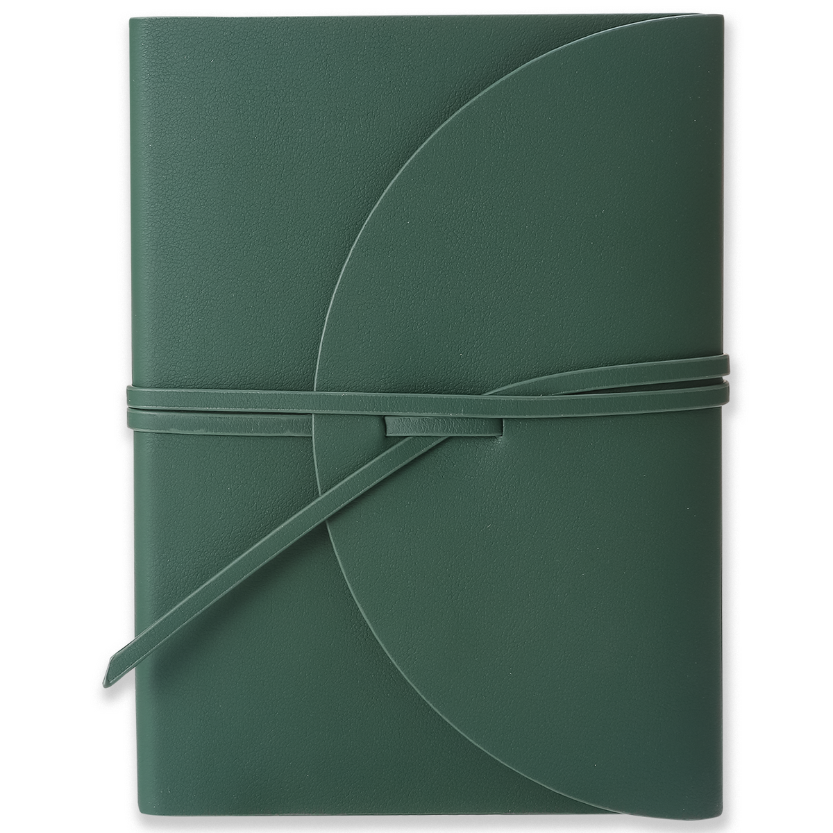 Pella Firenze Flexy Forest Green Vegan Leather Journal – 192-Page Classic