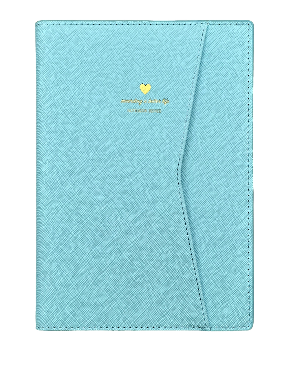 LIFE Leatherette Fashion Journal with Sleeve Cover (Blue)