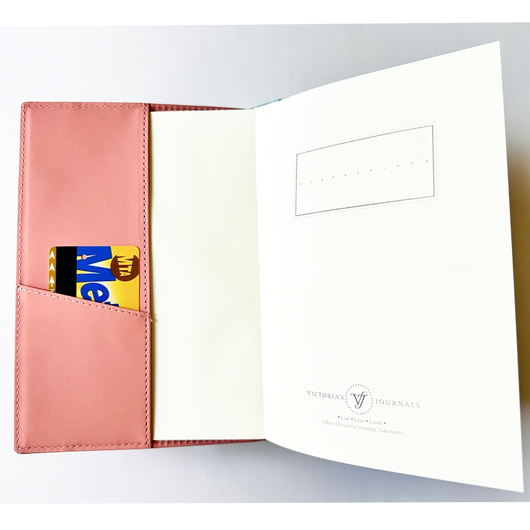 LIFE Leatherette Fashion Journal with Sleeve Cover (Pink)