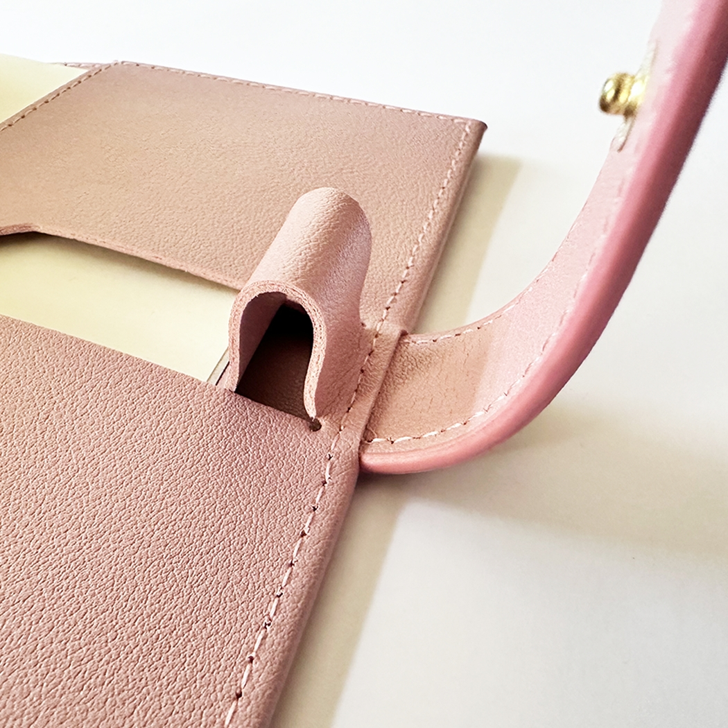 Sakura Soft Vegan Leather Journal in Gift Box (Pink)