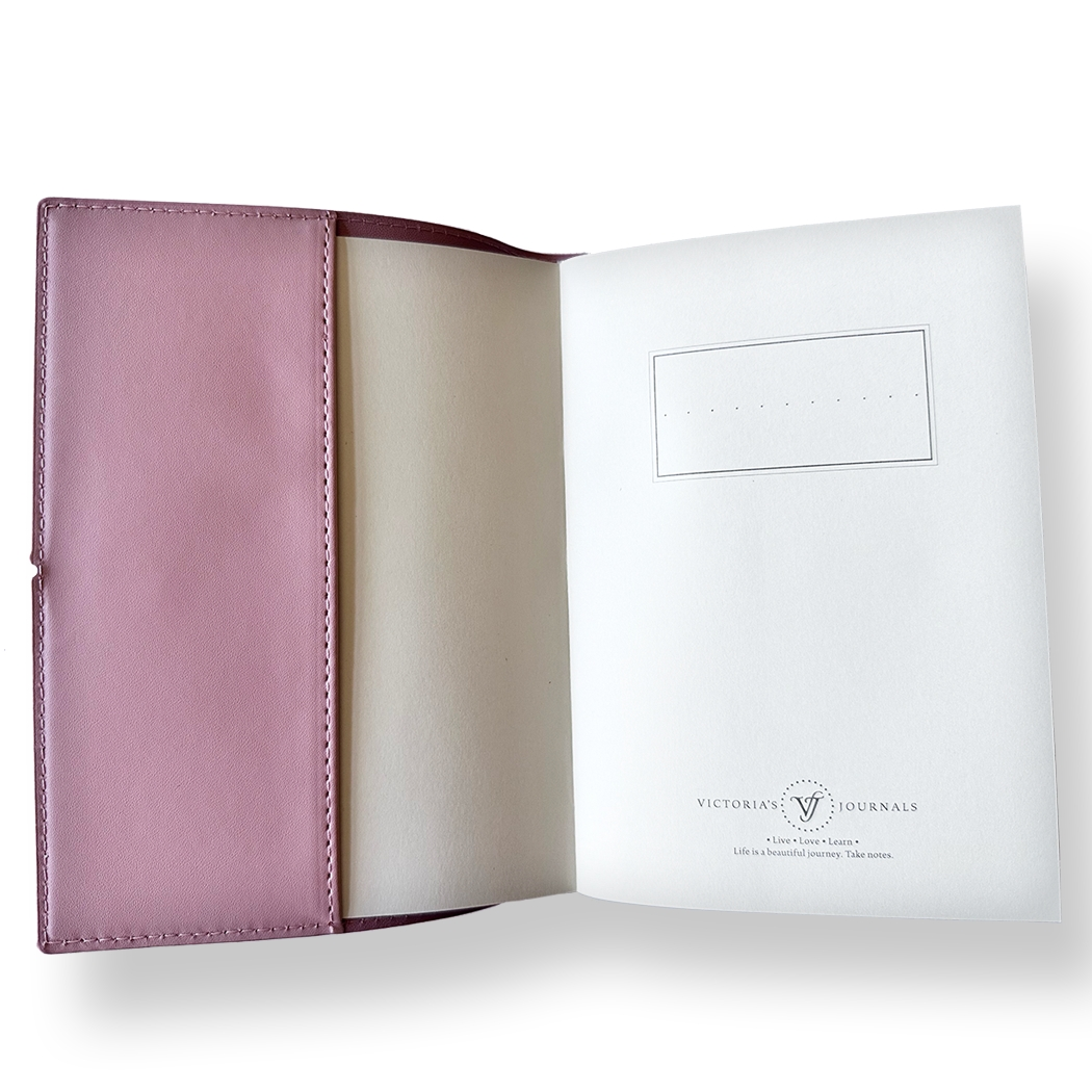 Sakura Soft Vegan Leather Journal (Pink)