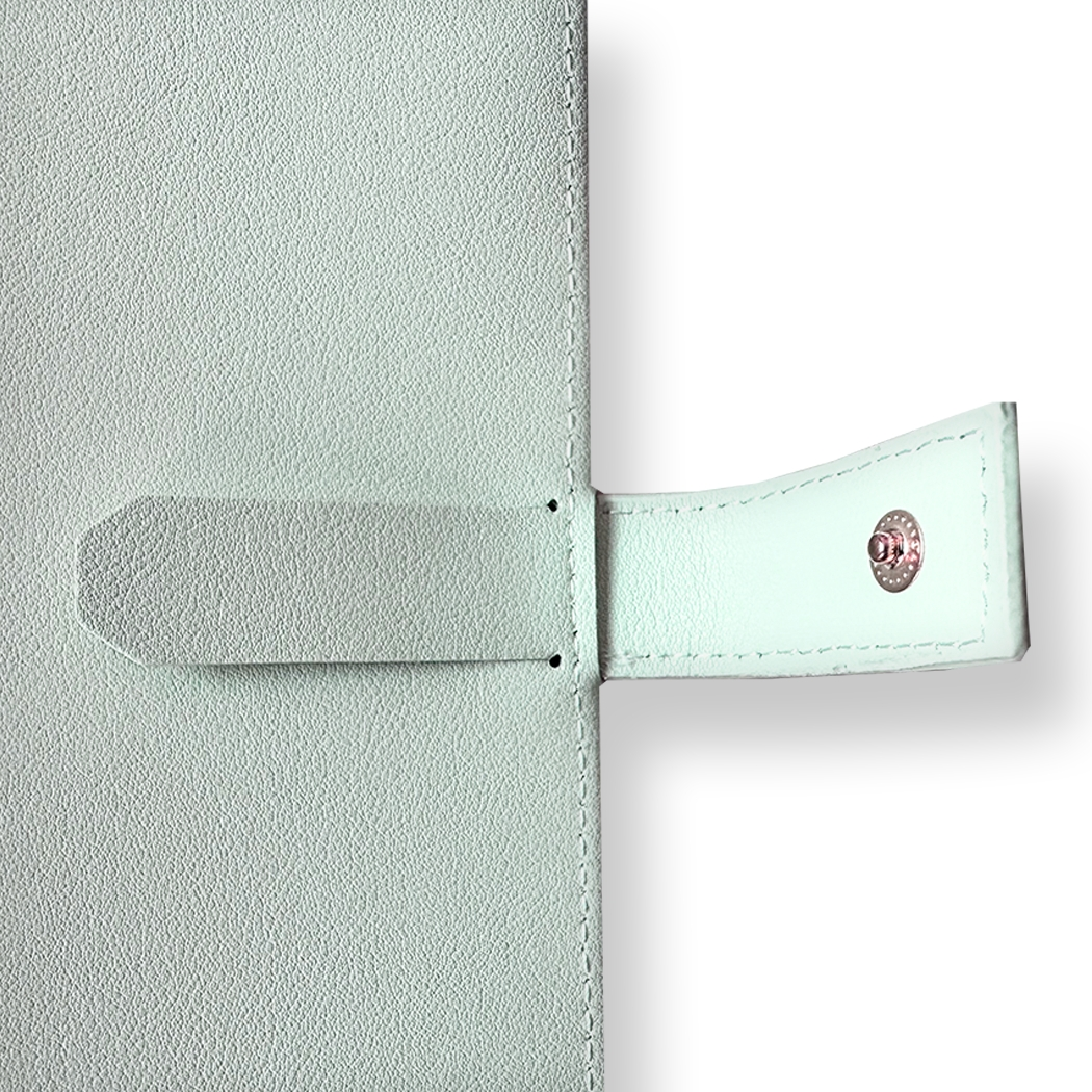 Sakura Soft Vegan Leather Journal in Gift Box (Green)